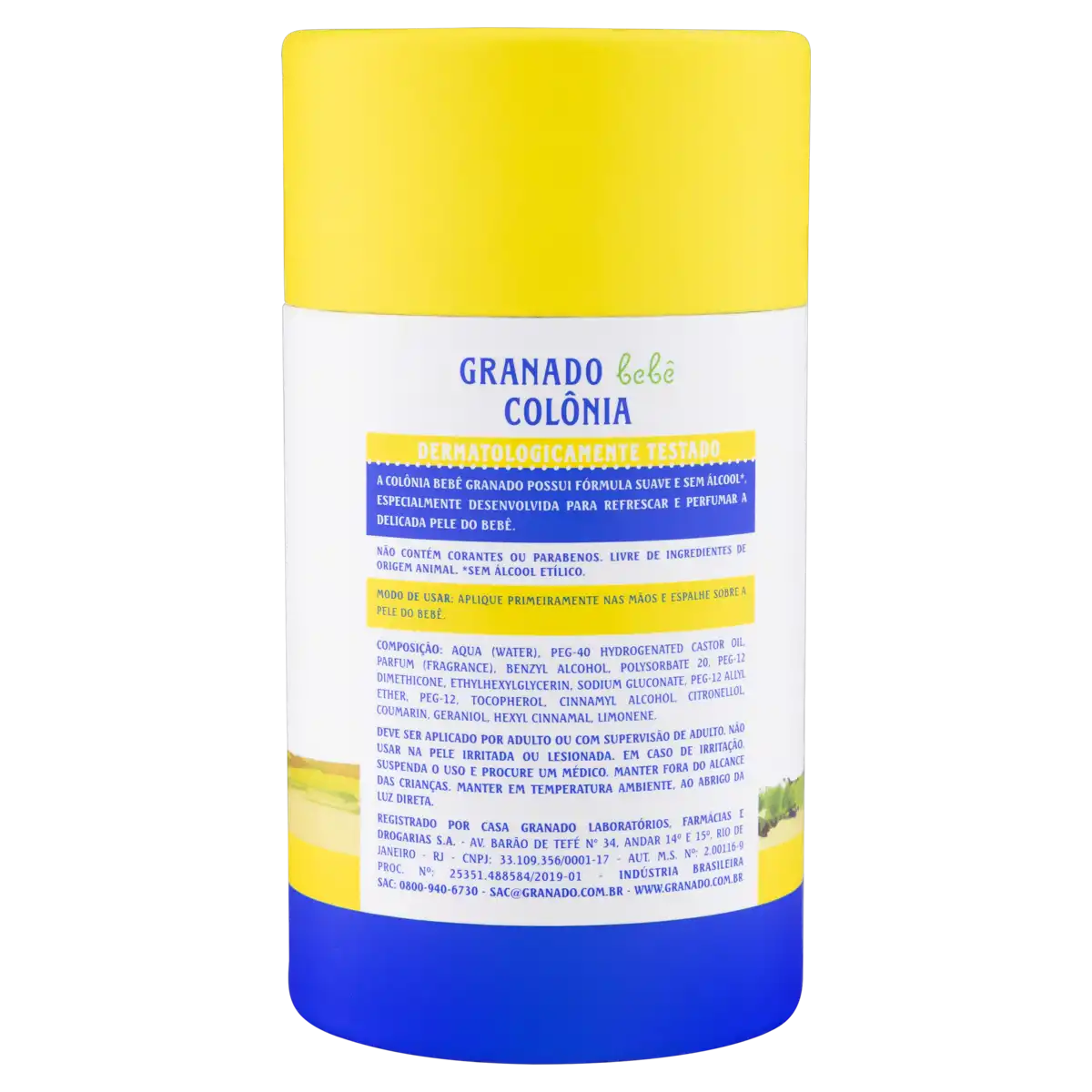 Colônia Tradicional Granado Bebê Frasco 100ml