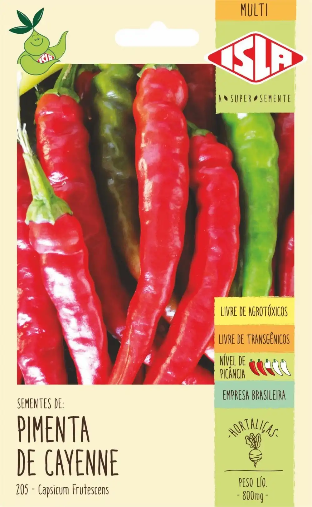 Semente Isla Und Pimenta Dedo De Moça