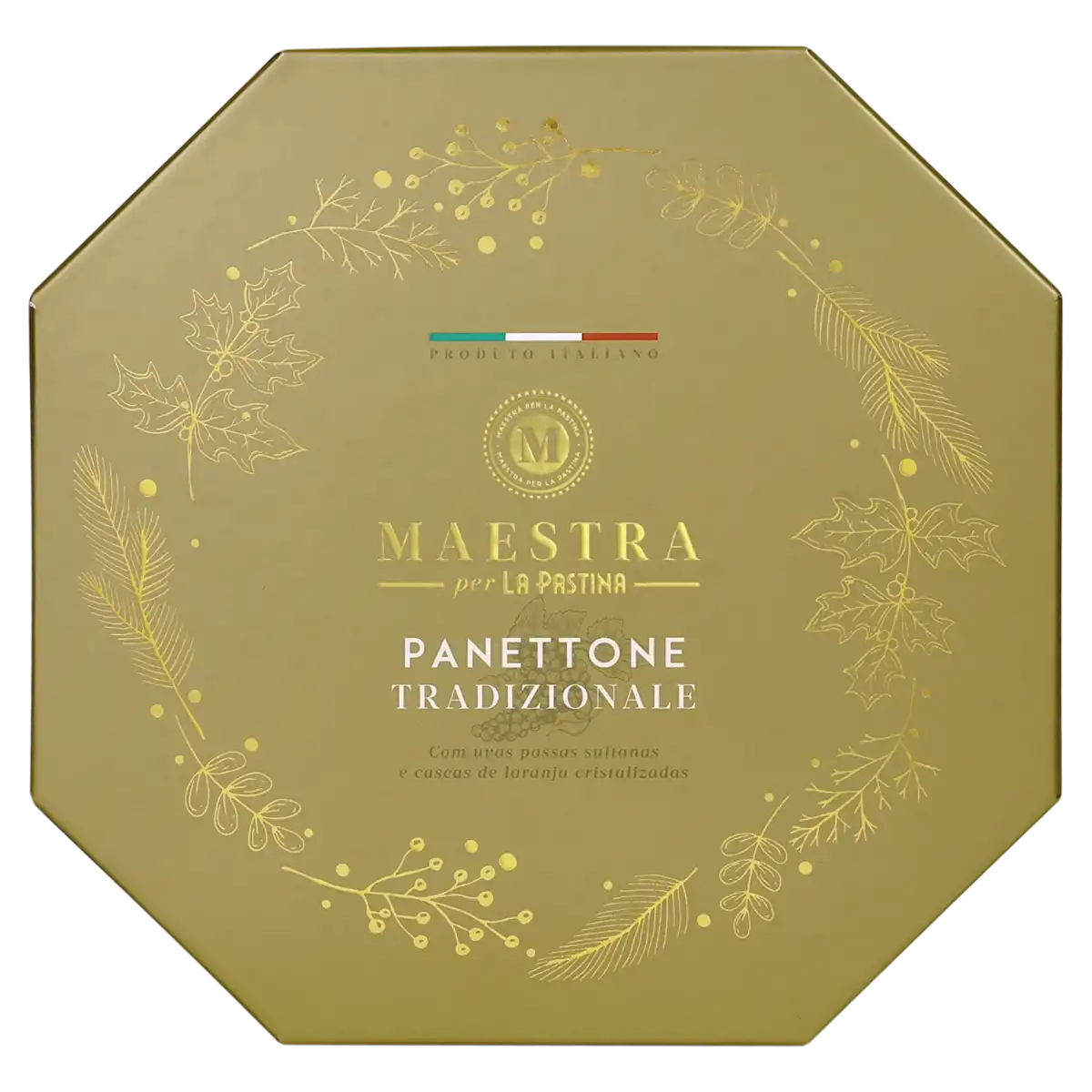 Panettone Tradicional La Pastina Maestra Caixa 750g