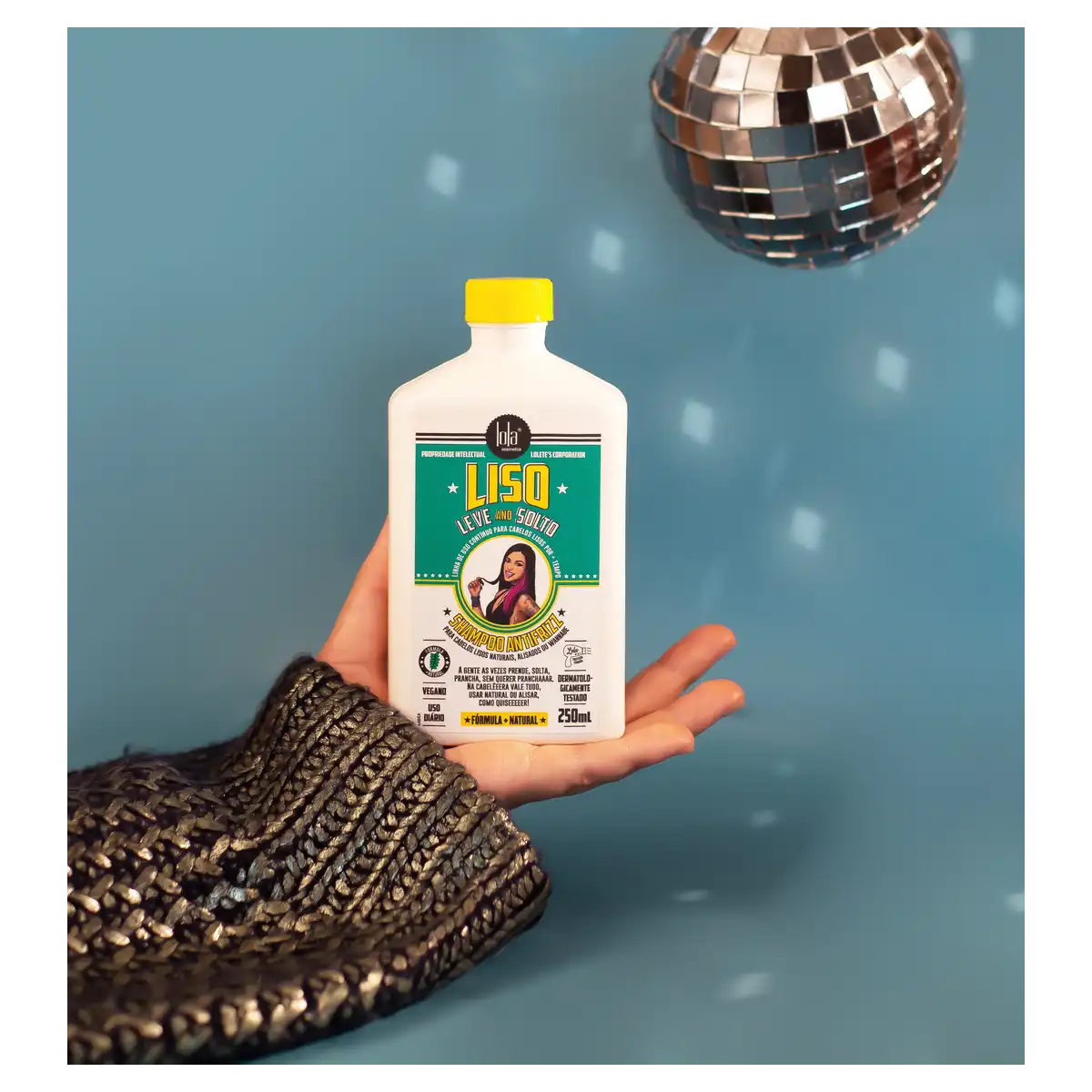 Shampoo Antifrizz Lola from Rio Liso, Leve and Solto Frasco 250ml