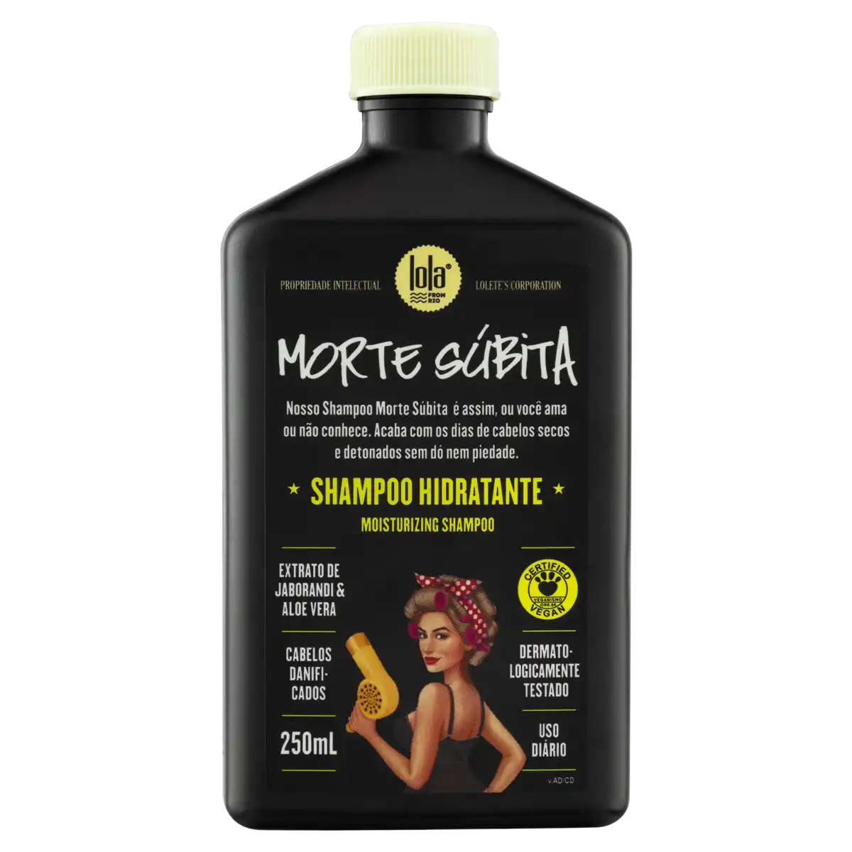 Shampoo Hidratante Lola from Rio Morte Súbita Frasco 250ml