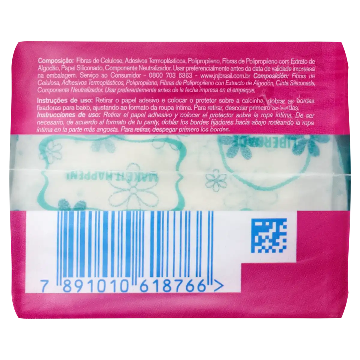 Protetor Diário sem Abas Carefree TodoDia Flexi Pacote 15 Unidades