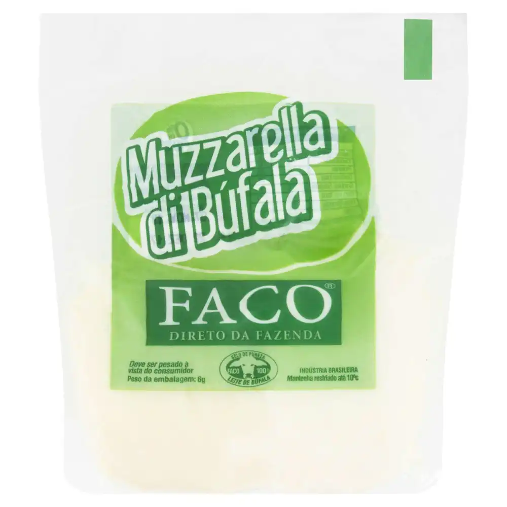 Queijo Mussarela Faco Bufala Pote 250g