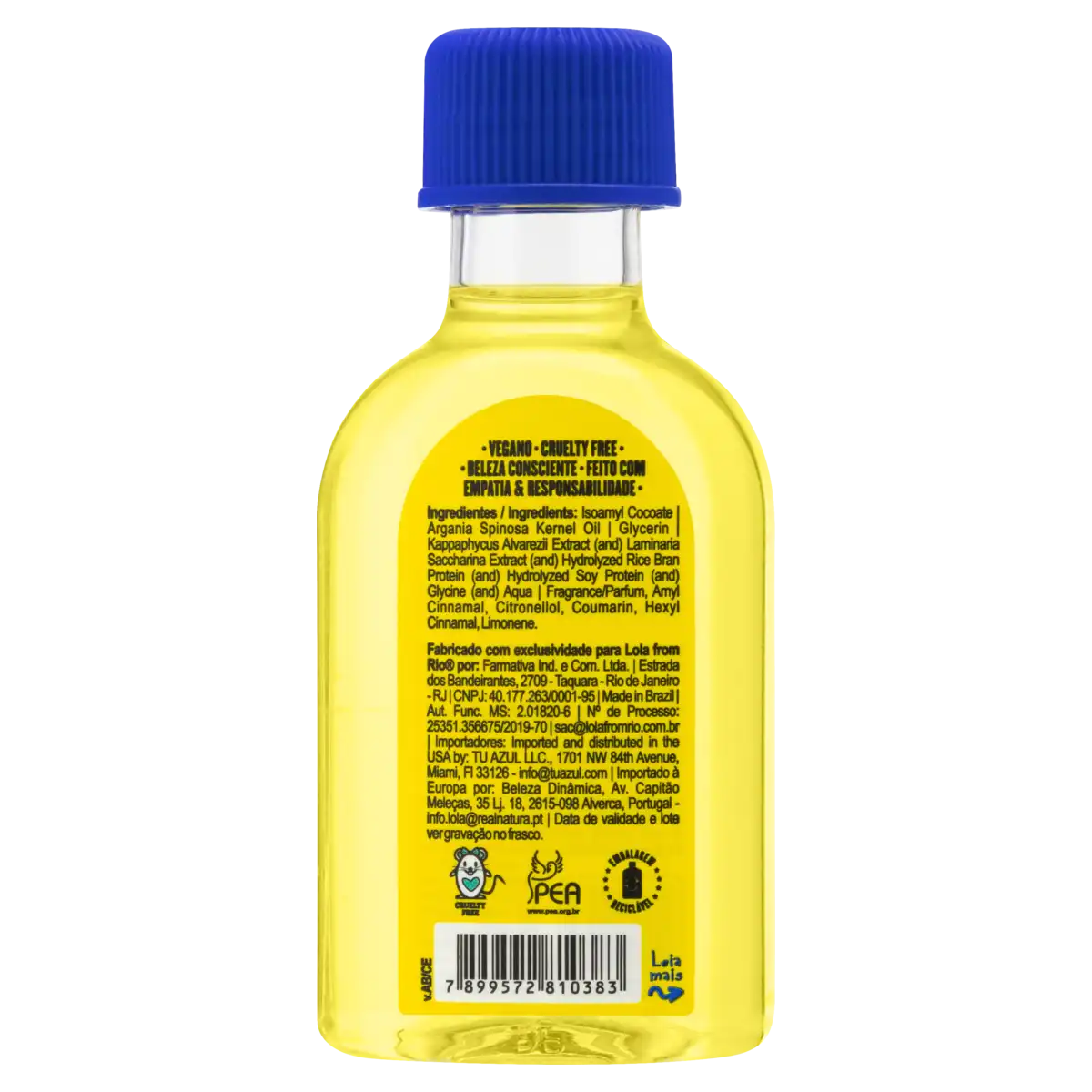 Óleo de Argan Toque Seco Lola from Rio Frasco 50ml