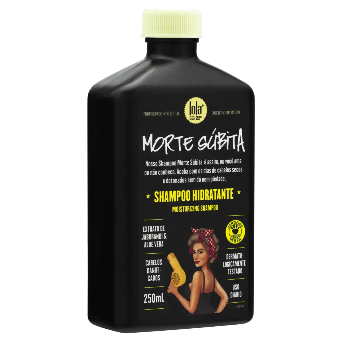 Shampoo Hidratante Lola from Rio Morte Súbita Frasco 250ml