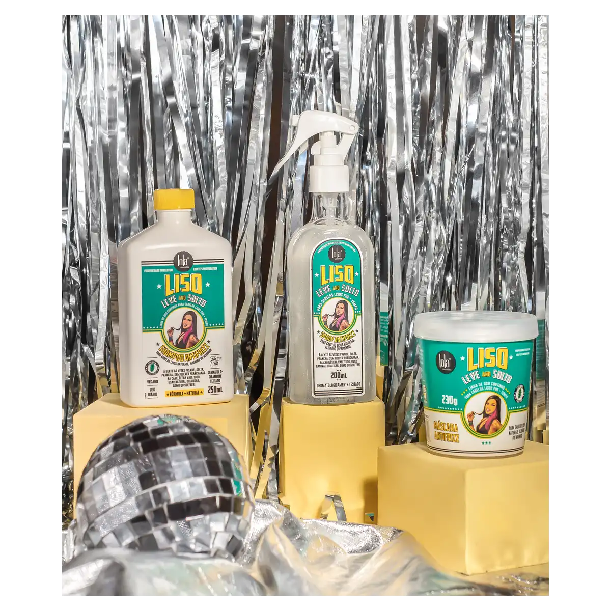 Finalizador Antifrizz Lola from Rio Liso, Leve and Solto Frasco 200ml Borrifador