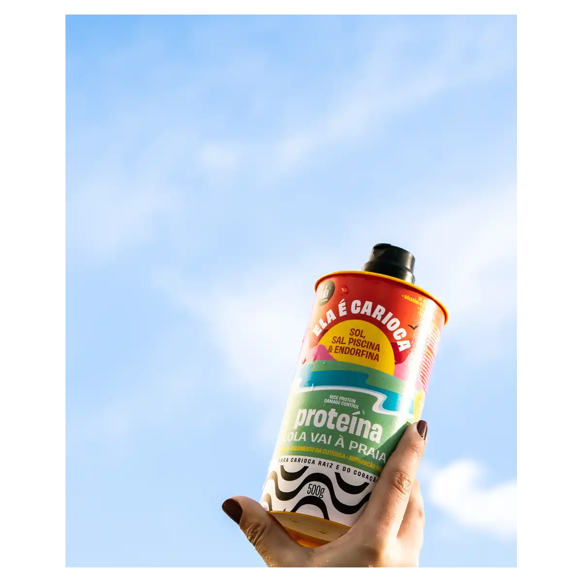 Proteína 3 em 1 Lola from Rio Ela é Carioca Lola Vai à Praia Frasco 500ml