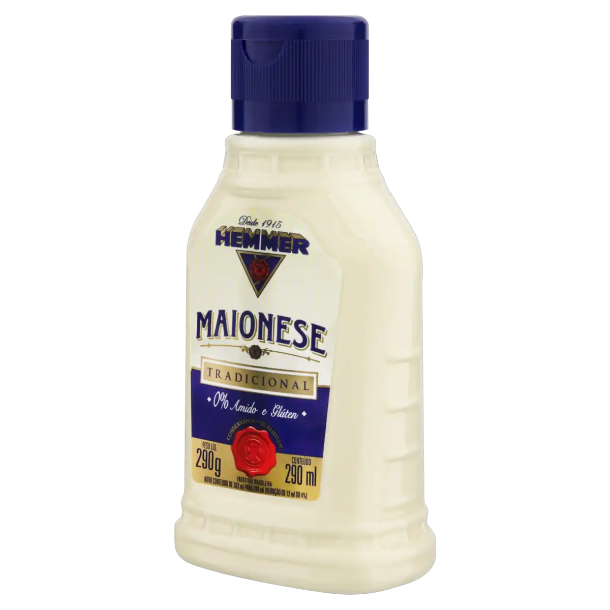 Maionese Tradicional Hemmer Squeeze 290g