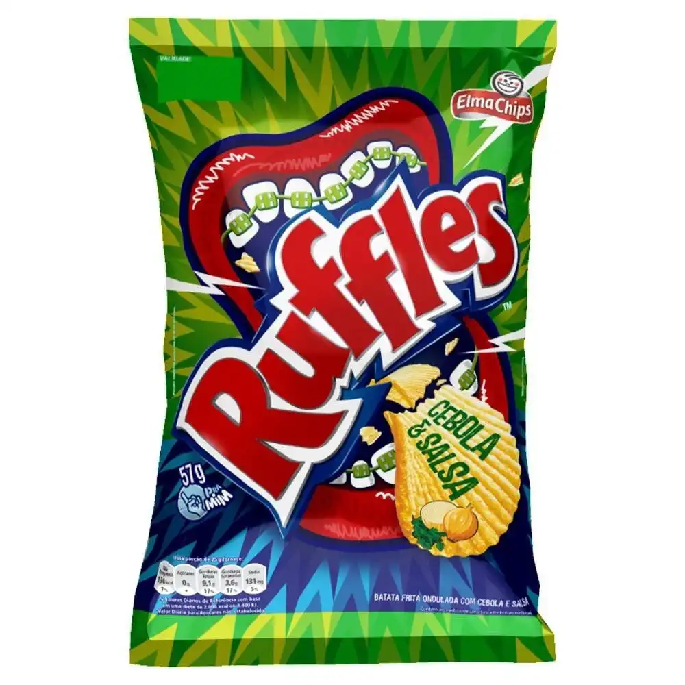 Batata Frita Ruffles 33g Cebola Salsa