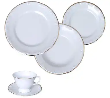 Jg Jantar Cha Germer 20pcs Filete Ouro