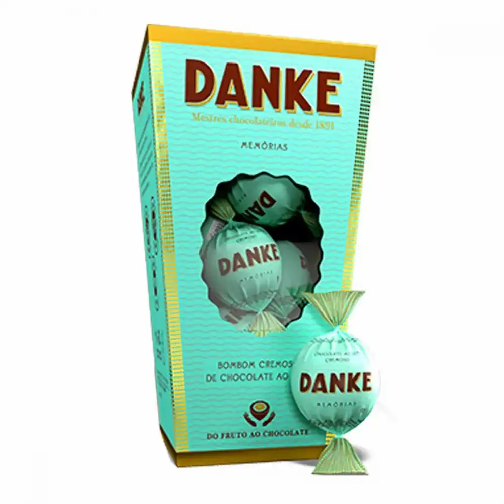 Bombom Danke ao Leite 162g