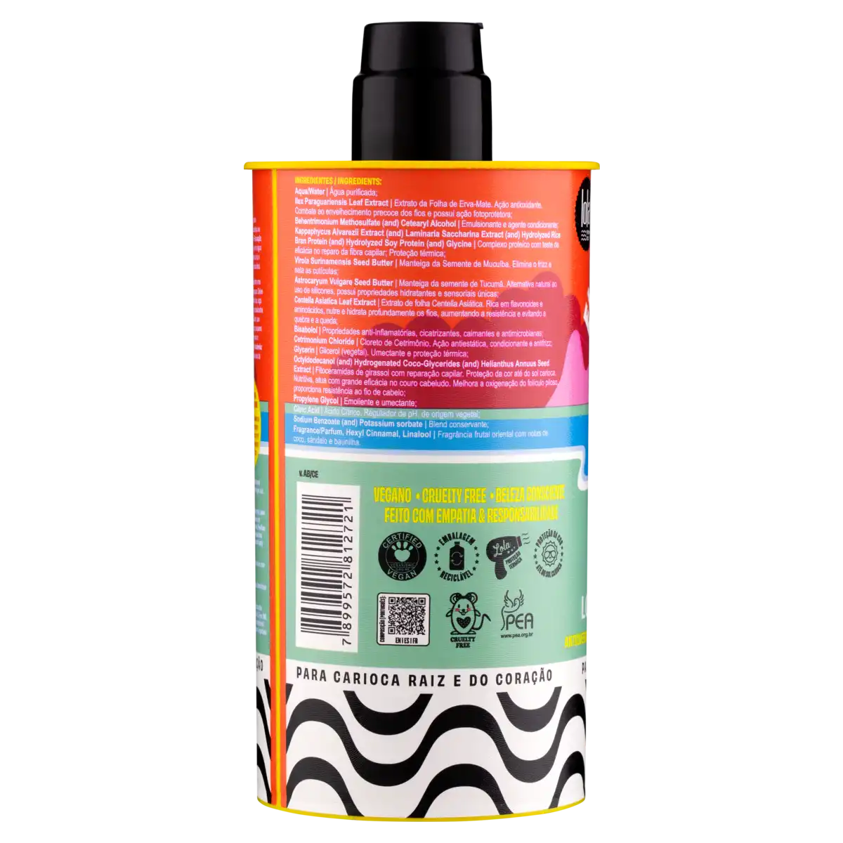 Proteína 3 em 1 Lola from Rio Ela é Carioca Lola Vai à Praia Frasco 500ml