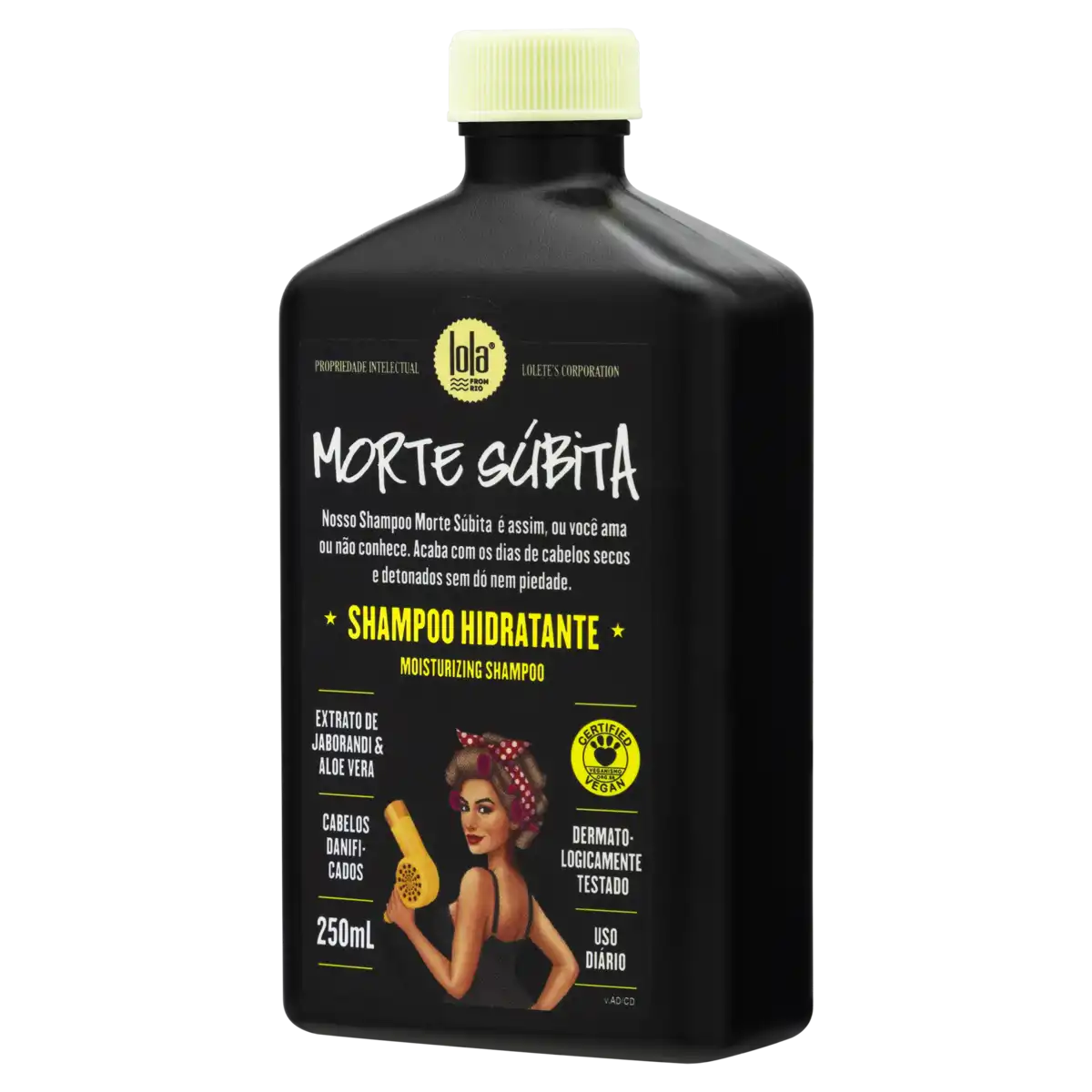 Shampoo Hidratante Lola from Rio Morte Súbita Frasco 250ml