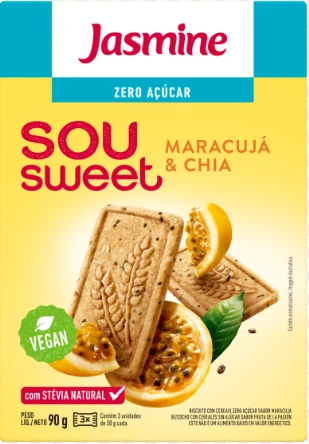 Bisc Inte Jasmine 75g Maracuj Chia S Swt