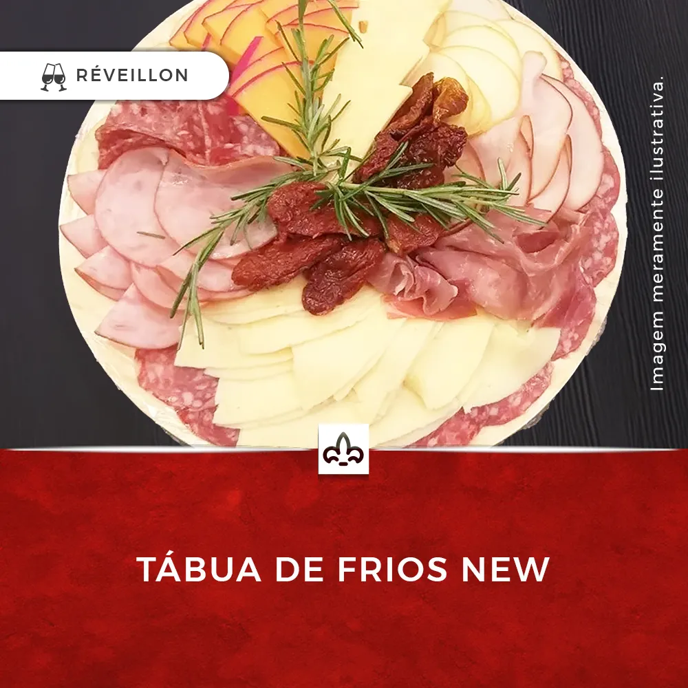 Tábua De Frios New 10 Pessoas Und Reveillón