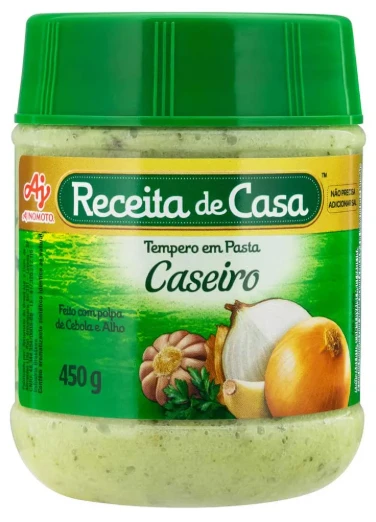Tempero Pasta Ajinomoto 450g Receita Da Casa