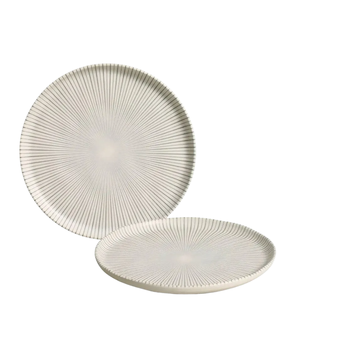 Prato Sobremesa Porto Brasil Bio Stoneware 21,5cm Radial