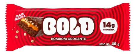 Barra Proteina Bold 40g Bombom Crocante