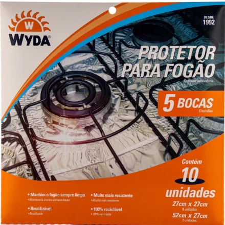 Protetor Fogao Wyda 10und 5bocas
