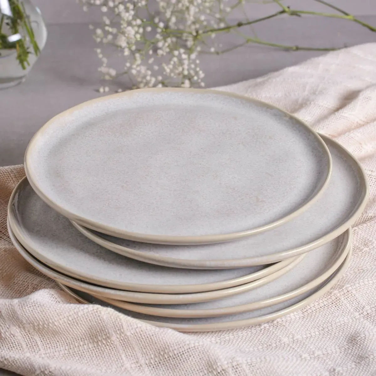 Prato Raso Porto Brasil Bio 27,5cm Latte
