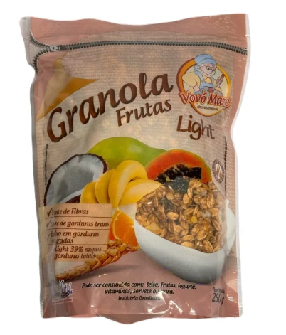 Granola Vovo Maze 250g Frutas Light