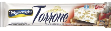 Torrone Montevergine 90g Castanha Caju