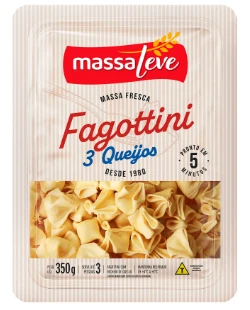 Fagottini Massaleve Queijo 350G