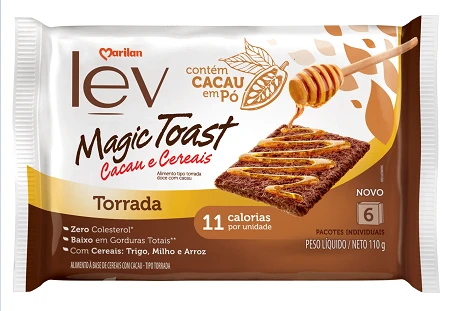 Torrada Marilan Cacau Magic Toast 110g