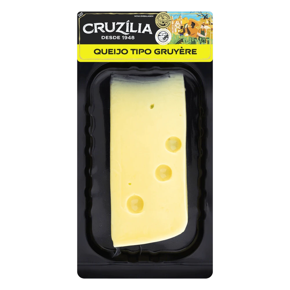 Queijo Cruzilia Gruyere 140g