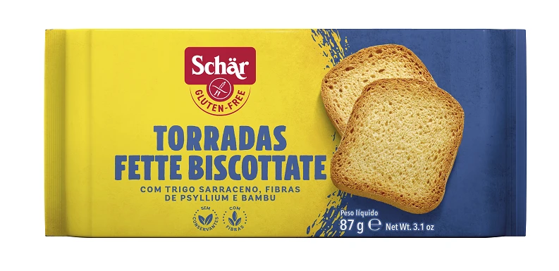 Torrada Schar 87g Sem Gluten