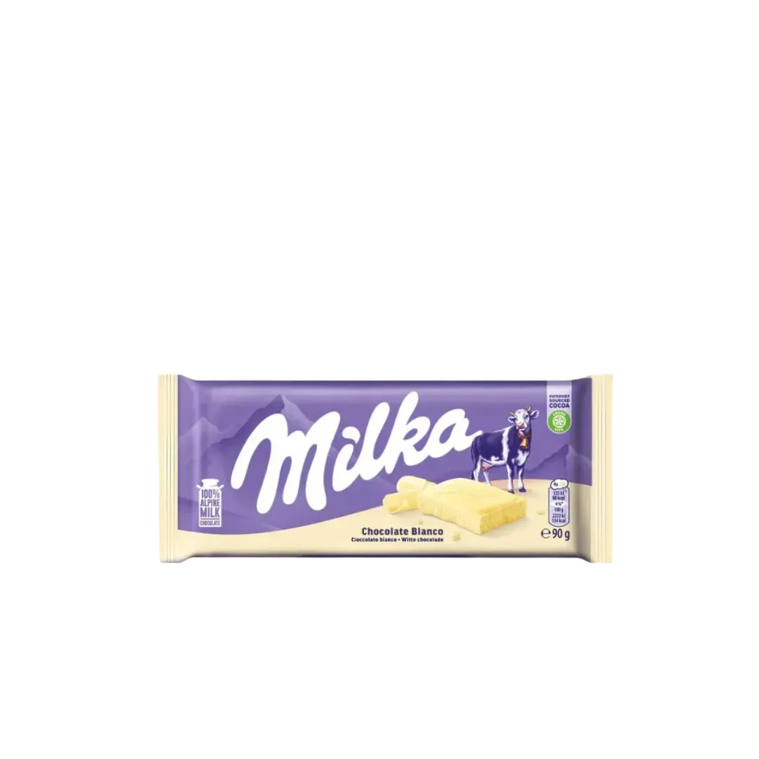 Chocolate Milka 90g White
