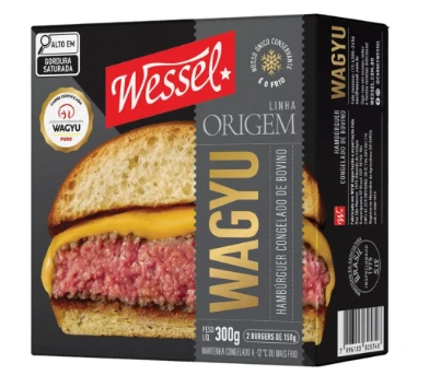 Hamburguer Bovino Wessel Wagyu 300G