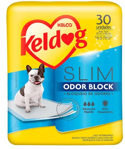 Tapete higienico keldog 30und slim ultra dry odor block