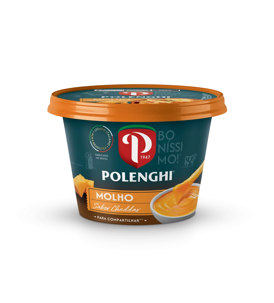 Molho Polenghi Cheddar 220g