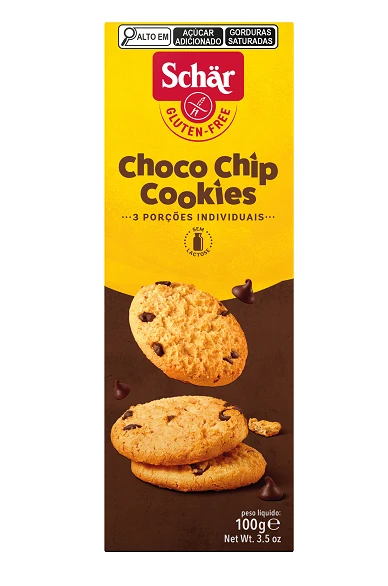 Biscoito Schar Choco Chip sem Gluten 100g