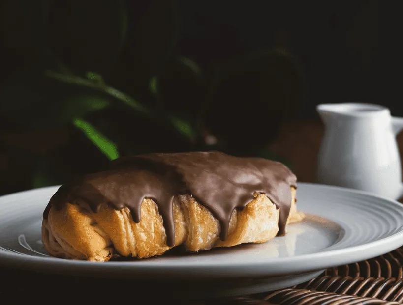 Croissant De Chocolate Und