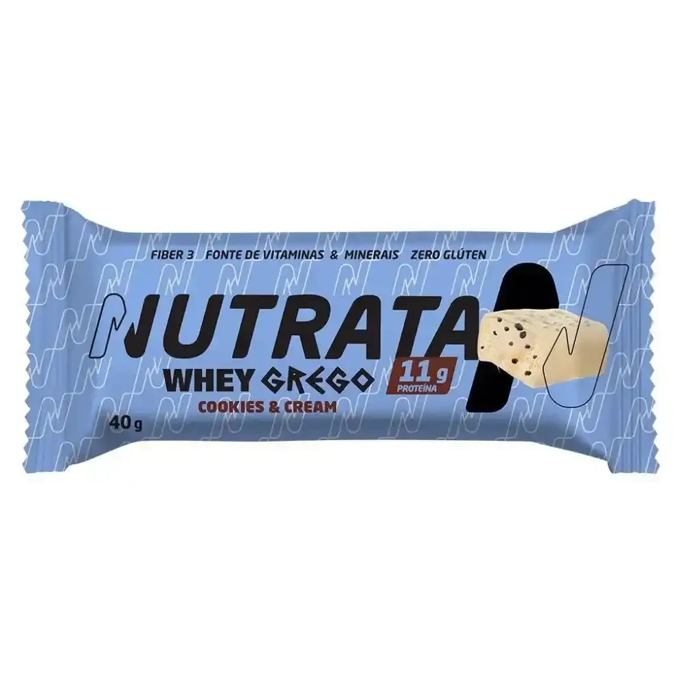Barra Protein Nutrata 40g Grego Cook Cre