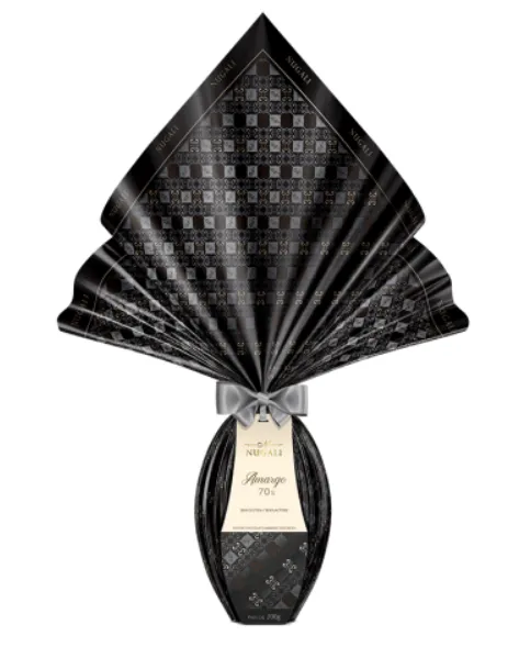 Ovo De Pascoa Nugali 185g Amargo 70% Cac