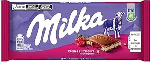 Chocolate Milka Creme Framboesa 100g