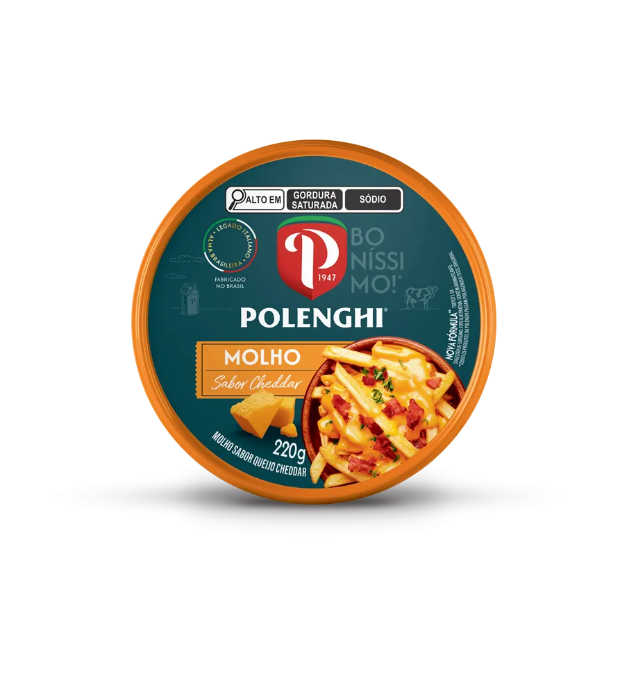 Molho Polenghi Cheddar 220g