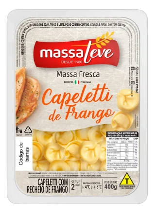 Capeletti Massaleve 400g Recheado Frango