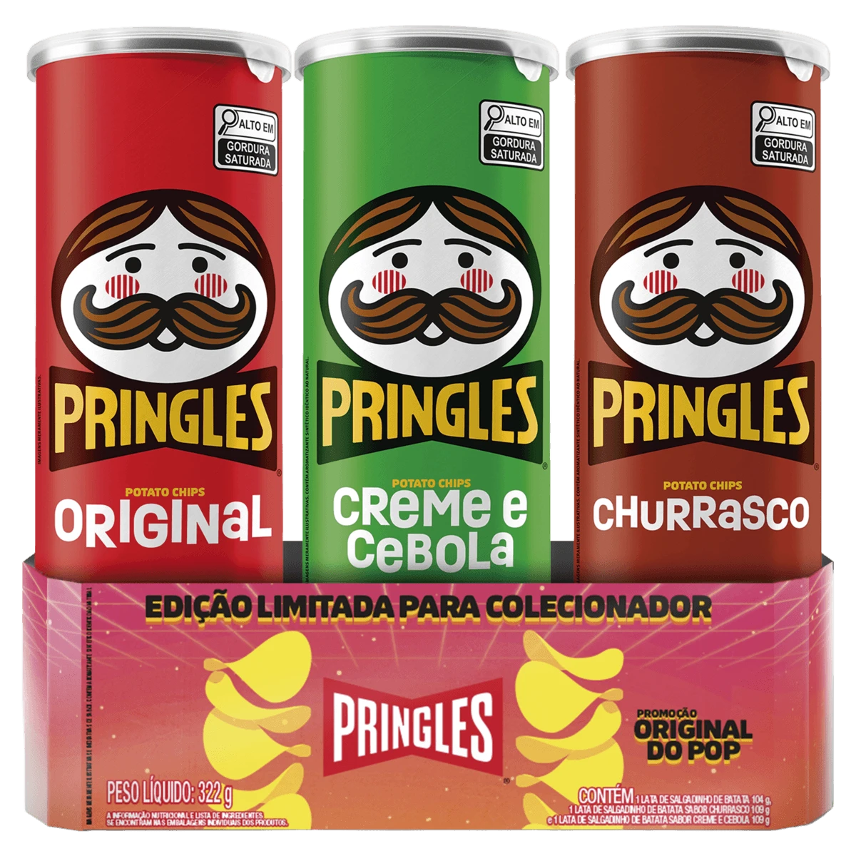 Promopack Pringles Retro 322g
