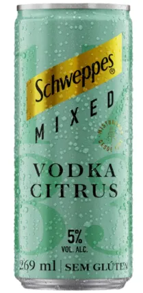 Bebida Mista Schweppes 269ml Vodka Citrus