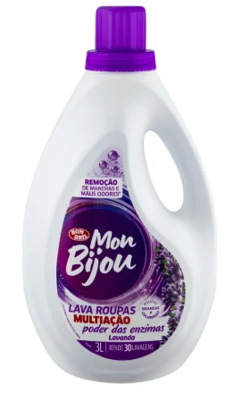 Lava Roupas Liq Mon Bijou Lavanda 3l