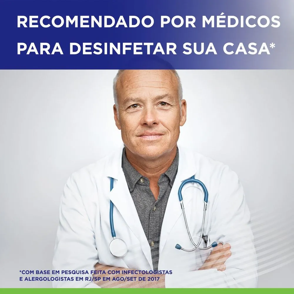 Desinfetante Uso Geral Original Lysoform Frasco 2l