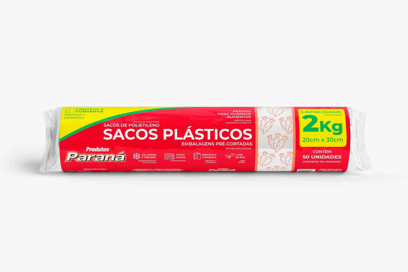 Sacos Plasticos Parana 50und Picotados 0,2x0,3cm