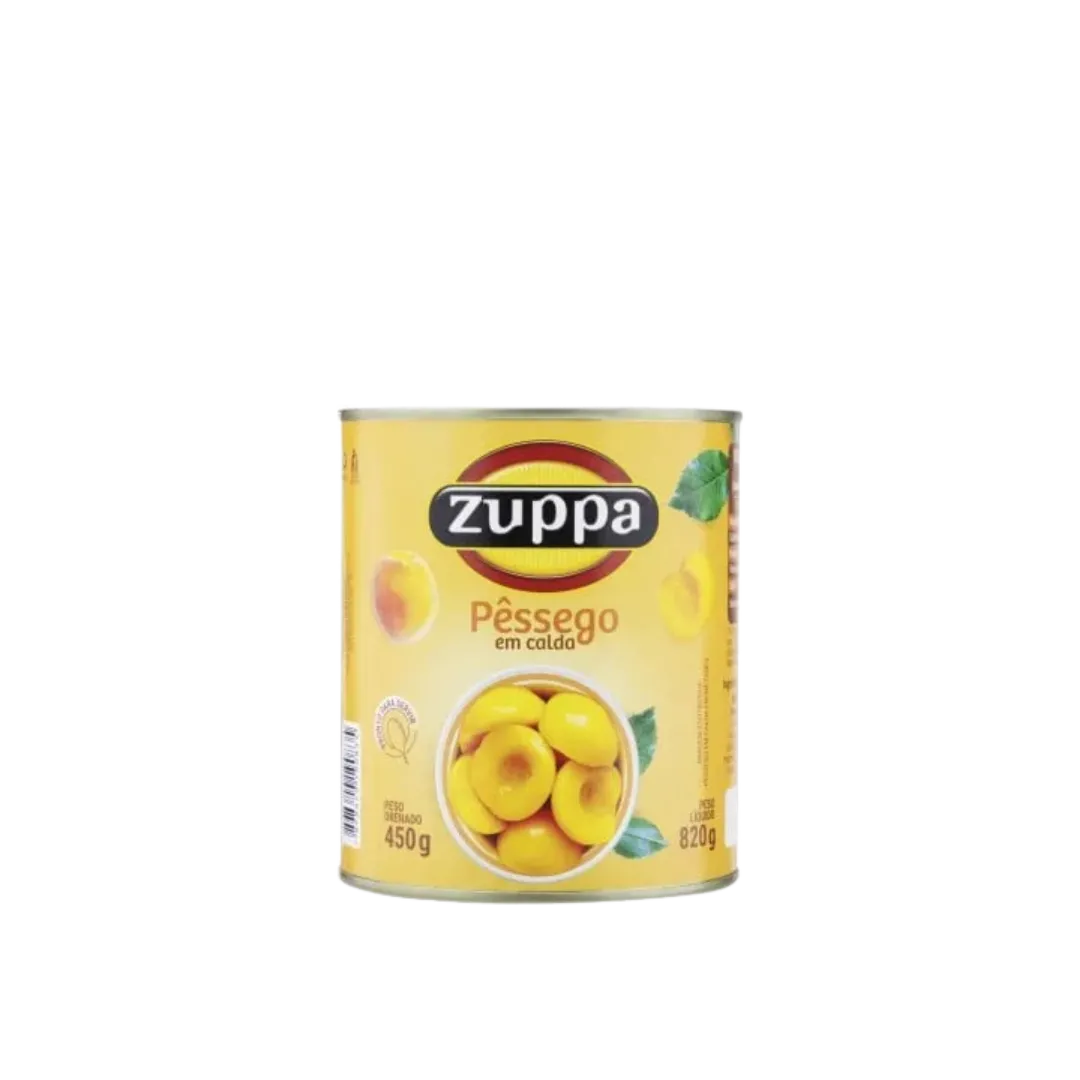 Pessego Em Calda Zuppa 450g