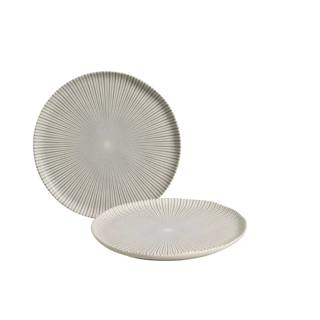 Prato Raso Porto Brasil Bio Stoneware 27,5cm Radial