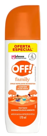 Repelente Off 170ml Familly Spray