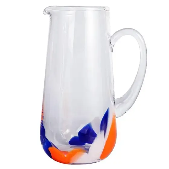 Jarra Fracanlanza Petala Vidro 1,8l Laranja Az